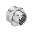 Ниппель-переходник 1 1/4"х1" НИКЕЛЬ