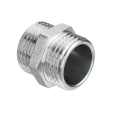 Ниппель 1/2" (15) НИКЕЛЬ (320)